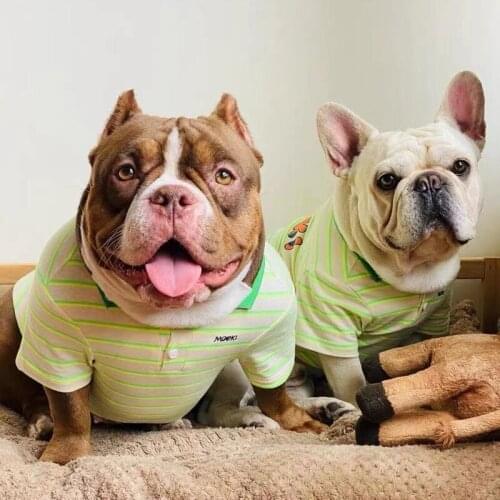 Fashion Pet Dog POLO T-shirt Sweatshirt Clothes Puppy Coat Jacket Sweater For Small Medium Dogs Corgi Pug Schnauzer DOC04