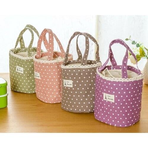 Fashion Cute Mianma Wave Picnic Travel Supplies Portable Insulation Outdoor Storgae Bag Organizer