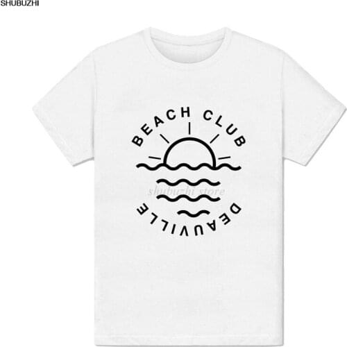 T-shirt Homme - Beach Club Deauville Paris luxe mer soleil plage France mode sbz326