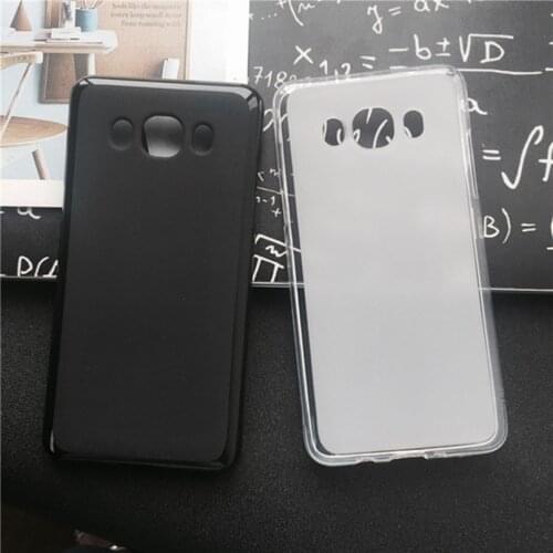 Soft Silicone Protective Back Cover Cases for Samsung Galaxy J5 2015 J5008 J500 J500H J500F J500h/ds TPU Mobile Phone Case Black