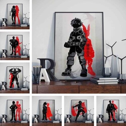 5D Diamond Painting Classic Anime My Hero Academia Series Diamond Embroidery Cross Stitch Kits Room Decoration Gift