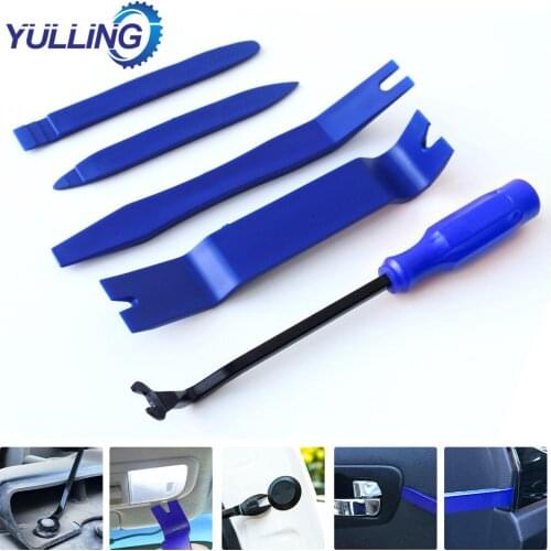 5PCS Quality Car Trim Removal Tool Kit Set Door Panel Fastener Durable safe Auto Dashboard Plastic Tools Remover