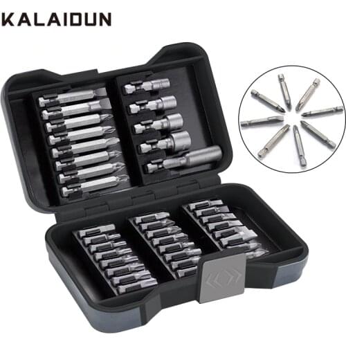 KALAIDUN Screwdriver Drill Bit Set Hex Nut Driver Bits Torx Socket Screwdriver For Electric Screwdriver Adapter Hand Tools