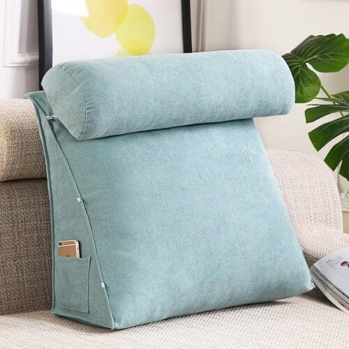Sofa Cushion Lumbar Support Seat Cozy Soft Pillows Breathable Universal for Car Home Office Back Cushions Relieve Pain