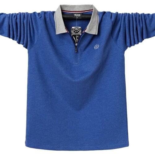 SEAHAING Long Sleeve Polos For Men
