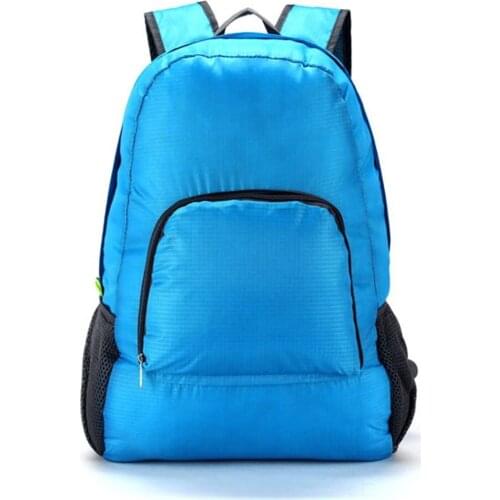 Mountaineering Bag Light Portable Shoulder Bag Folding Bag Sports Bag Outdoor Travel Nylon Men And Women Backpack