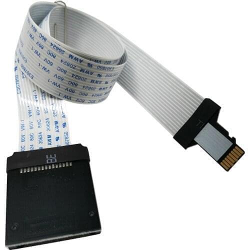 TF / Micro SD TO SD Card Extension Cable Adapter Flexible Extender MicroSD To SD / SDHC / SDXC Card Extension Cable