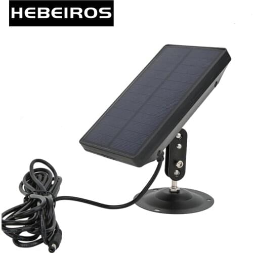 Hebeiros Outdoor Solar Panel 1500mah 9V DC Port Solar Power Supply Charger Battery for Trail Hunting Camera HC300 HC500 HC700