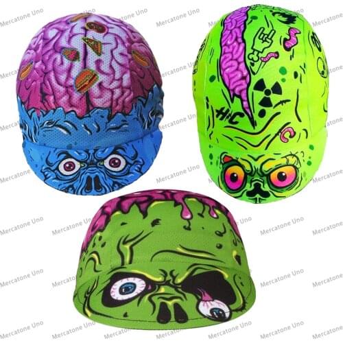 Zombie Cycling Cap Gorra Ciclismo Breathable Bicycle Hats Men&Women Bike Caps 3 Style
