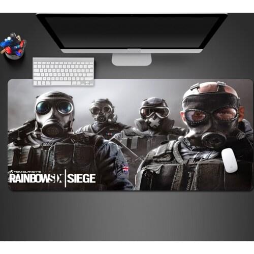 Rainbow Six Siege Mouse Pad High Quality Washable PC Gaming Computer Mouse Pad Computer Keyboard Mousepad Gift For Boyfriend