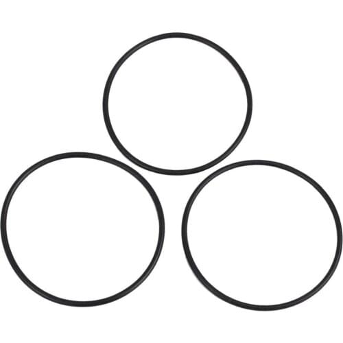 X AUTOHAUX 3pcs JIS Black NBR70 Rubber O-Ring Washer Sealing Gasket for Car 63 x 2.5mm