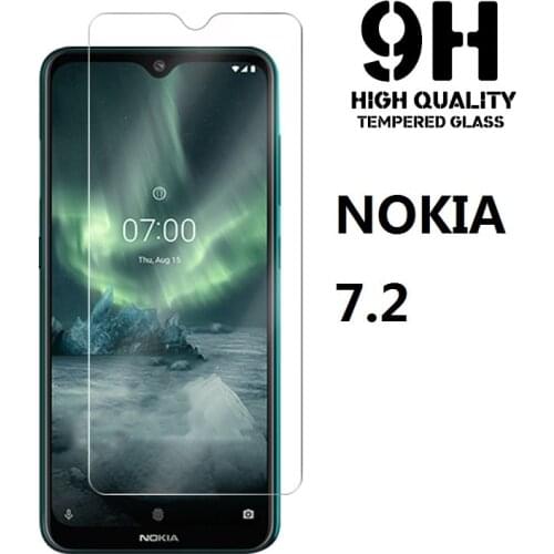 Tempered Glass For Nokia 7.2 6.2 2.2 4.2 9H Protective film Smartphone Screen Protector For Nokia7.1 ON For Nokia 7.2 6.2