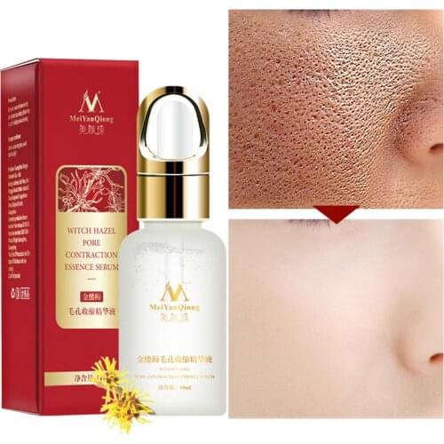 10ml Witch Hazel Pore Reducing Essence Firming Skin Deep Moisturizing Brightening Skin Facial Repair Essence