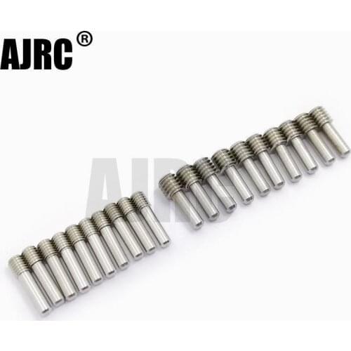 10pcs M3 M4*12 Grub Head Screw for 1:10 TRAXXAS SCX10 Transmission Shaft RC Buggy Climbing Car Truck Truggy spare part S297