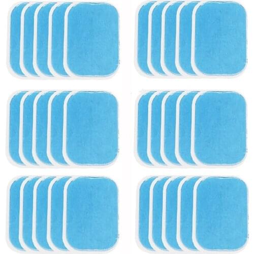 30pcs Abs Trainer Replacement Gel Sheet Abinal Toning Belt Muscle Toner Ab Trainer Accessories Gel Sheets for Gel Pad