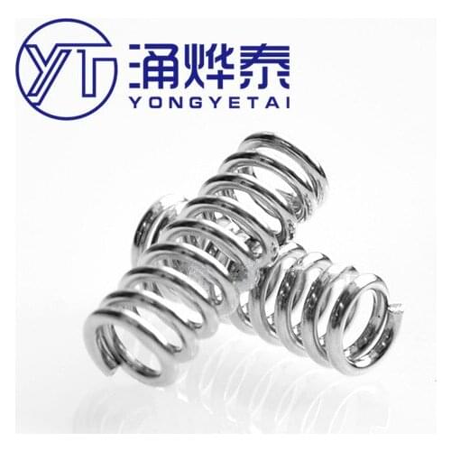 YYT 10PCS 3D printer accessories, extruder strong spring, nickel-plated wade/Ultimaker
