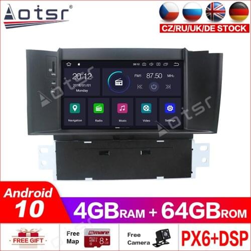 Android10.0 4G+64GB Car GPS DVD Player Multimedia Radio For Citroen C4 C4L DS4 2011-2015 GPS Navigation vedio unit player dsp
