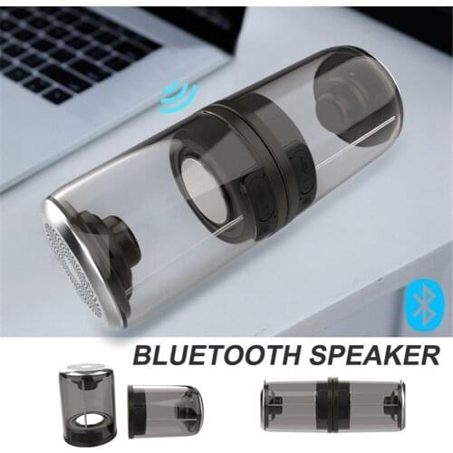 TWS Truly Wireless Waterproof Magnetic Suction Bluetooth Speaker Split Mini Outdoor Pair Box Bluetooth Audio Microphone