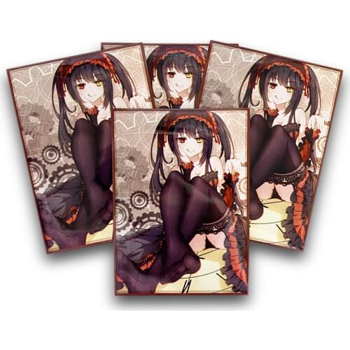 66x91mm 60PCS/LOTBAG Anime Card Sleeves Trading Cards Illustration Convenient Protectorfor Card Cover for PKM/MGT Board Game