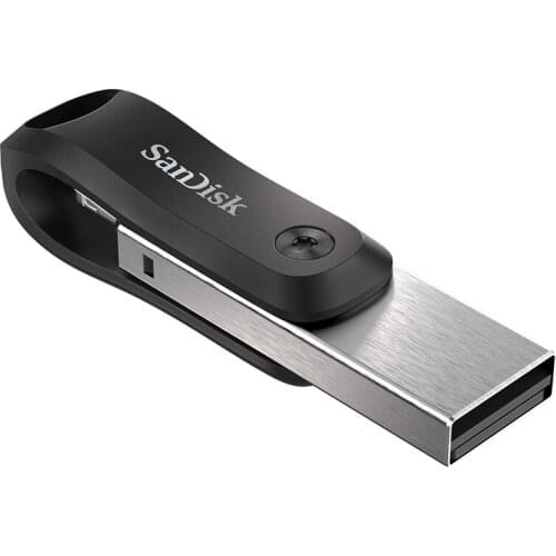 SanDisk iXpand Flash Drive Go USB 3.0 OTG 128GB 256GB Lightning to Metal pen drive 128GB Disk for iPhone iPad Memory Stick