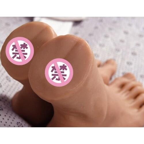 Foot Mold Leg Mannequin Airplane Cup Mans Real Person Inverted Model Painting and Teaching