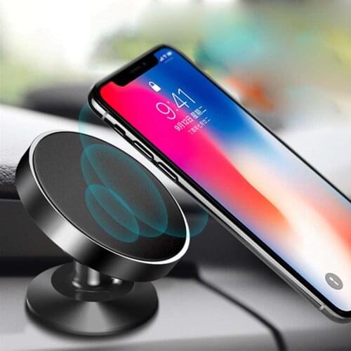 Magnetic Car Phone Holder for Smartphone Car Accessories Grip Wall Desk Air Vent Mount Stand Mobile Holder Gravity Bracket