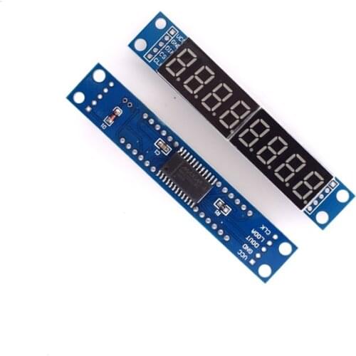 MAX7219 LED Dot Matrix 8-bit Digital Tube Display Control Module 3.3V 5V Microcontroller Serial Driver 7-segment