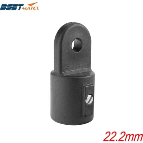 Nylon Pipe Eye End Cap 22mm Bimini Top Fitting Hardware Marine Boat Yacht External Eye End Canopy Tube End