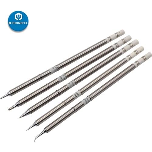 T12 Soldering Solder Iron Tips T12 Series Welding head Replacement For Hakko FX951 950 Soldering Rework Station