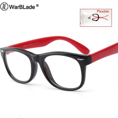 2020 WarBLade Infant Baby Kids TR90 Eyewear Frames Child Safety Eye Glasses With Clear Lens Soft Flexible Optic Frame For Myopia