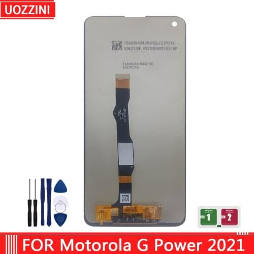 Original 6.4" LCD For Motorola Moto G Power 2021 LCD Display Touch Screen Digitizer Assembly 100% Tested For G10 PLAY LCD + Tool