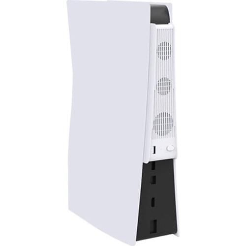 Pohiks Cooling Fan For PS5 PlayStation 5 Console Host 3-Fan Cooler USB Interface Game External Super Cooling Fan Accessories