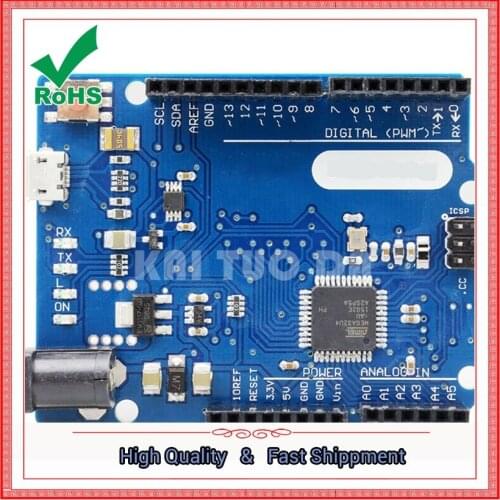 R3 development board ATMEGA32U4, the official version module