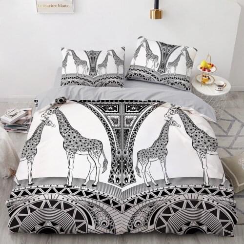Luxury 3D Design Custom Duvet Cover Set Comforter Bedding Set Single King Queen Double Single Size Home Textile