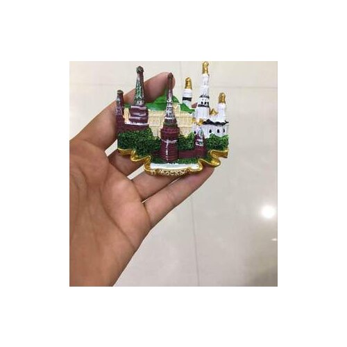 Russia Red Square Features travel fridge stickers