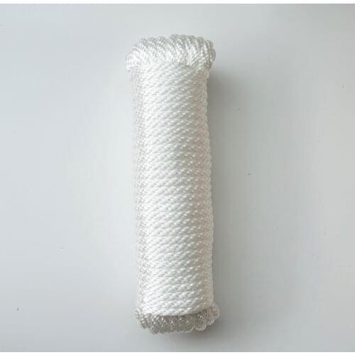 7/16"x100ft (11.1mm x 30.5m) Heavy Duty Solid Braided PRO-GRADE Polypropylene Rope Sailing Boat Camping Towing Anchor Dock lines