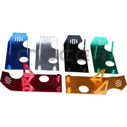 Aluminum Skid Plate Engine Case Protector FOR Dirt Pit Bike Lifan YX 50cc-140cc Honda CRF50 XR50 Z50 Stomp Orion M2R Motorcycle