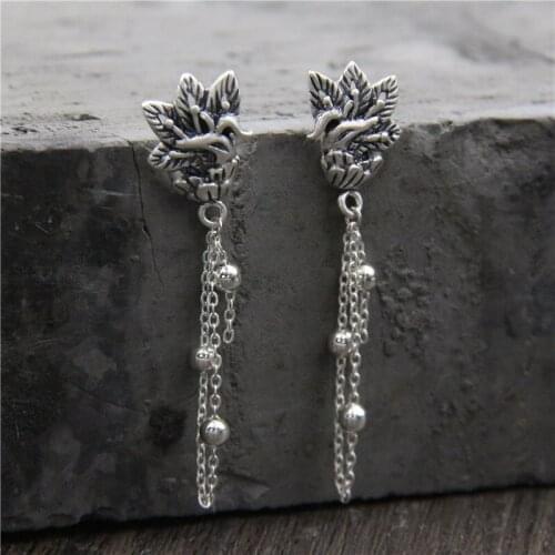 CRAFT RHYTHM Women's Silver Earrings