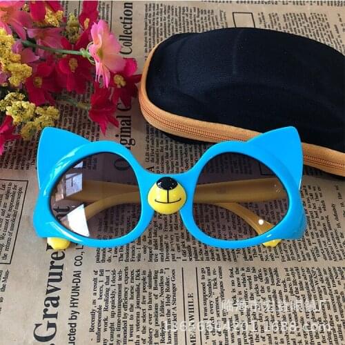 Cute bear children sunglasses brand 2020 kids girls boys toddler sun glasses oculos de sol infantil
