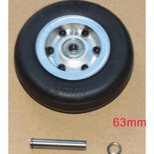 Electric Brake Wheel for RC Airplane Turbine Jet 40mm/45mm/50mm/55mm/60mm/63mm/65mm