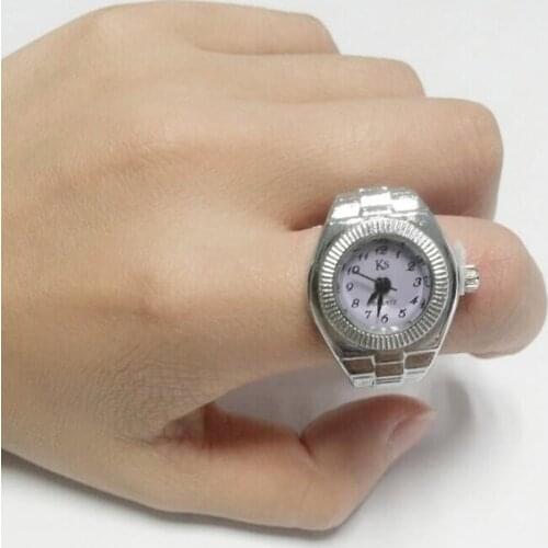 Finger Ring Quartz Wristwatches Watches Women Fashion Watch 2021 Designer Digital Wrist Watches For Ladies Orologio Donna