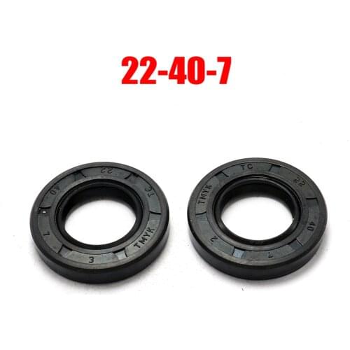 Oil seal 22-40-7 For Nitrile Covered Double Lip With Garter Free Shipping