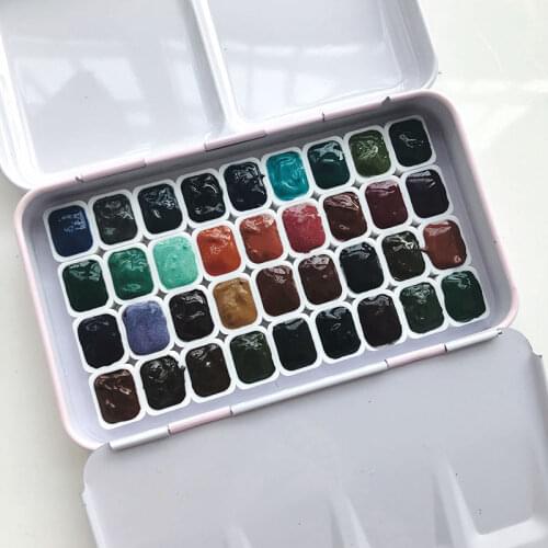 Danielsmith Ore Precipitation Shining Mineral 36 Colors DS Watercolor Master Pigment Sub -Package