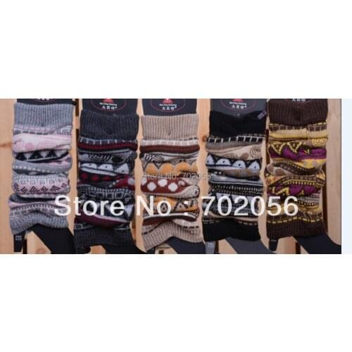 Fashion 2015 winter 15% wool women leg warmer Leg Shoes Ankle Warmer Boot Sleeves Cover 20 pairs/lot #3293