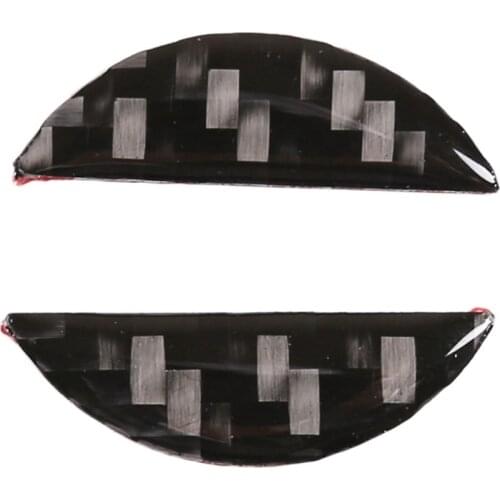 Carbon Fiber ABS Steering Wheel Sign Panel Cover Decorate Trim for Nissan X-Trail 2014-2018 Car Stylings