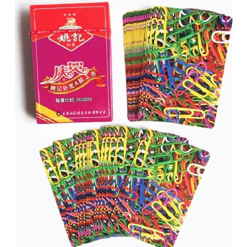 New Playing Cards Plastic Poker Cards PVC Pokers Board Games Waterproof Wearable Card Game