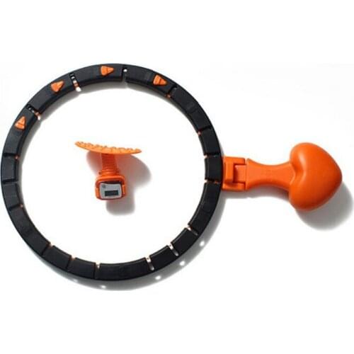 Fitness Hoop Lightweight Portable Adjustable Weighted Exercise Hoops With Massage Board Counter Massage The Abdomen Thin Waist