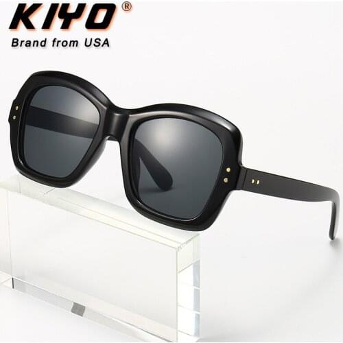 KIYO Brand 2020 New Women Men Square Sunglasses PC Classic Sun Glasses High Quality UV400 Driving Eyewear 3870