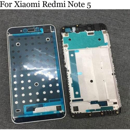 Original LCD Holder Screen Front Frame For Xiaomi Redmi Note 5 Housing Case Middle Frame For Xiao mi Redmi Note5 Spare Parts