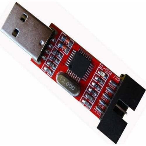 AVR ISP Downloader S51 AVR USBASP Programmer Writer Send Cable
